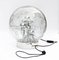 Chrom Bubble Glas Tisch- oder Stehlampe von Doria, 1970er 5