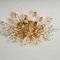 Crystal and Gilded Brass Italian Sconce / Flush Mount from Stilkronen 8