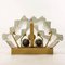 Ice Glass Wall Sconce with 2 Tiers by J.T. Kalmar, 1970s, Image 4