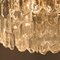 Large Palazzo Light Fixtures in Gilt Brass and Glass by J.T. Kalmar, Image 7