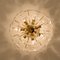 Large Palazzo Light Fixtures in Gilt Brass and Glass by J.T. Kalmar 4