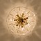 Large Palazzo Light Fixtures in Gilt Brass and Glass by J.T. Kalmar, Image 4