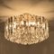 Large Palazzo Light Fixtures in Gilt Brass and Glass by J.T. Kalmar 8