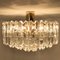Large Palazzo Light Fixtures in Gilt Brass and Glass by J.T. Kalmar 9