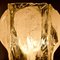 Four-Petal Icicle Flower Melting Glass Table Lamp from J.T. Kalmar 5