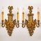Antique French Bronze Wall Sconces, Set of 2 3