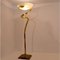 Große Murano Glas und Bronze Aluminium Stehlampe von Enzo Ciampalini, 1970er 2