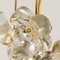 Glass and Brass Chandelier from Sische, 1960s 2