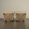 Armlehnstühle aus Holz, Federholz & Stoff, Italien, 1950er, 2er Set 12