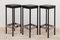 Bar Stools, 1960s, Belgium, Set of 3 2