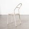 Tubular Metal Garden Chairs by Rene Herbst, 1940s, Set of 9 8