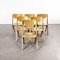 Stacking Beech Dining Chairs, Bombenstabil, 1960s, Set of 6, Image 2