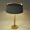 Swedish Brass and Metal Table Lamp from Borèns, Borås, 1960s 5