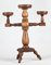 Wooden Trestle Candle Holder, 1900s, Italy, Image 1