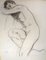Emile Deschler, Nudo, fine XX secolo, carboncino su carta, Immagine 1