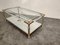 Brass and Acrylic Glass Coffee Table, 1980s 2