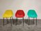 Chaises Shell Vintage par Pierre Guariche pour Meurop, 1960s, Set de 3 2