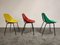 Vintage Shell Chairs by Pierre Guariche for Meurop, 1960s, Set of 3 5