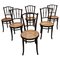 Chaises en Bois Courbé de Thonet, 1920s, Set de 6 1