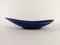 Mid-Century Blue Reptile Bowl & Vase by Stig Lindberg for Gustavsberg, Set of 2, Image 2