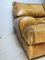 Vintage Italian Cognac Leather Sofa from Baxter, Image 24