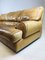 Vintage Italian Cognac Leather Sofa from Baxter, Image 28