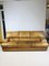 Vintage Italian Cognac Leather Sofa from Baxter, Image 35