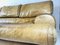 Vintage Italian Cognac Leather Sofa from Baxter 3
