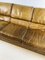 Vintage Italian Cognac Leather Sofa from Baxter, Image 25