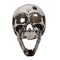 French Nickel-Plated Skull, 1950s 3