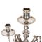 Antique French Silver-Plated Candelabras, Set of 2 3