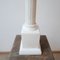 White Marble Column Table Lamp, 1960s, Image 9