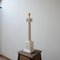 White Marble Column Table Lamp, 1960s, Image 7