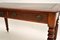 Antique William IV Mahogany and Leather Topped Writing Desk 7
