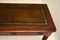 Antique William IV Mahogany and Leather Topped Writing Desk, Image 5