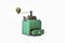 Mint Colored Manual Coffee Grinder, 1930s 3