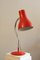 Rote Tischlampe von Josef Hurka für Napako, 1960er 2
