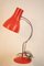 Rote Tischlampe von Josef Hurka für Napako, 1960er 5