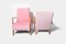 Pink Velvet Armchairs, 1960s, Set of 2 10