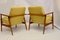 Yellow Armchairs by Zielinski for Glucholaskie, 1950s, Set of 2 10
