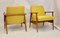 Yellow Armchairs by Zielinski for Glucholaskie, 1950s, Set of 2, Image 13