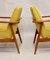 Yellow Armchairs by Zielinski for Glucholaskie, 1950s, Set of 2, Image 3