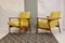 Yellow Armchairs by Zielinski for Glucholaskie, 1950s, Set of 2 15