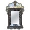 Antique Crest Top Rectangular Mirror 1