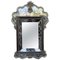 Antique Crest Top Rectangular Mirror, Image 1