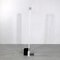White Fluorescent Floor Lamp by Gian Nicola Gigante for Zerbetto, 1980s 3