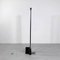 Black Fluorescent Floor Lamp by Gian Nicola Gigante for Zerbetto, 1980s 2