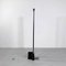Black Fluorescent Floor Lamp by Gian Nicola Gigante for Zerbetto, 1980s, Image 2