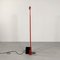 Red Fluorescent Floor Lamp by Gian Nicola Gigante for Zerbetto, 1980s, Image 3