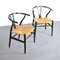 Wishbone Chairs by Hans J. Wegner for Carl Hansen & Søn, 1960s, Set of 2, Image 1